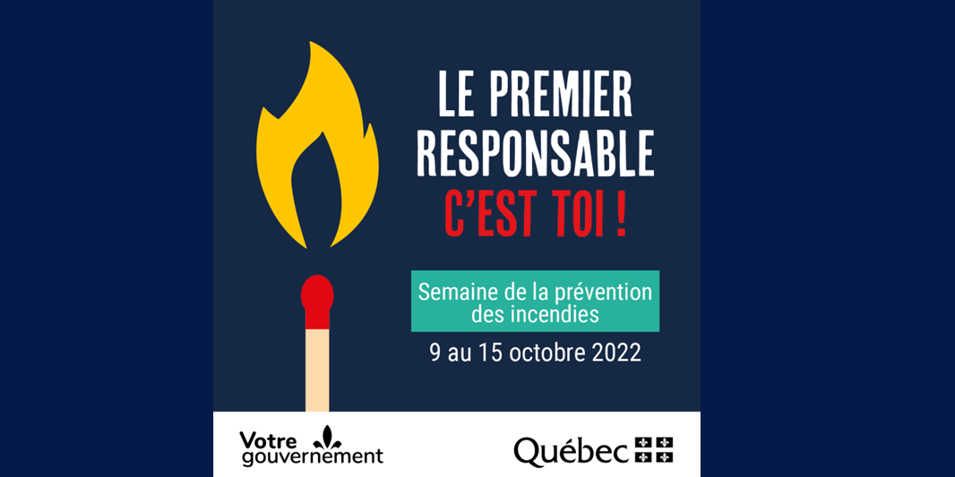 Dévoilement de la programmation de la Semaine de prévention des incendies